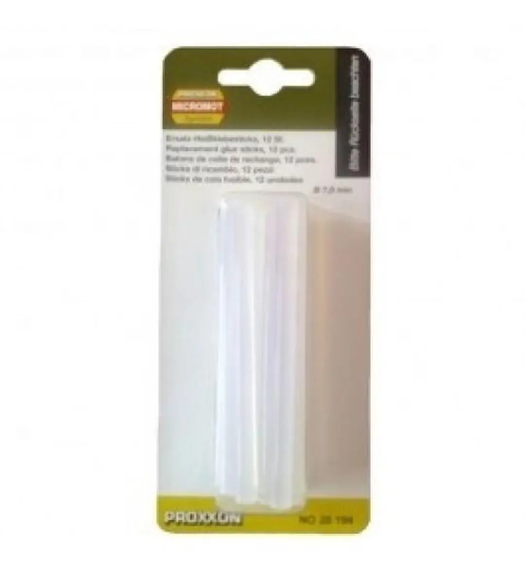 Proxxon PR28194 Smeltlijmsticks - 12 Stuks - afbeelding 2 van 3