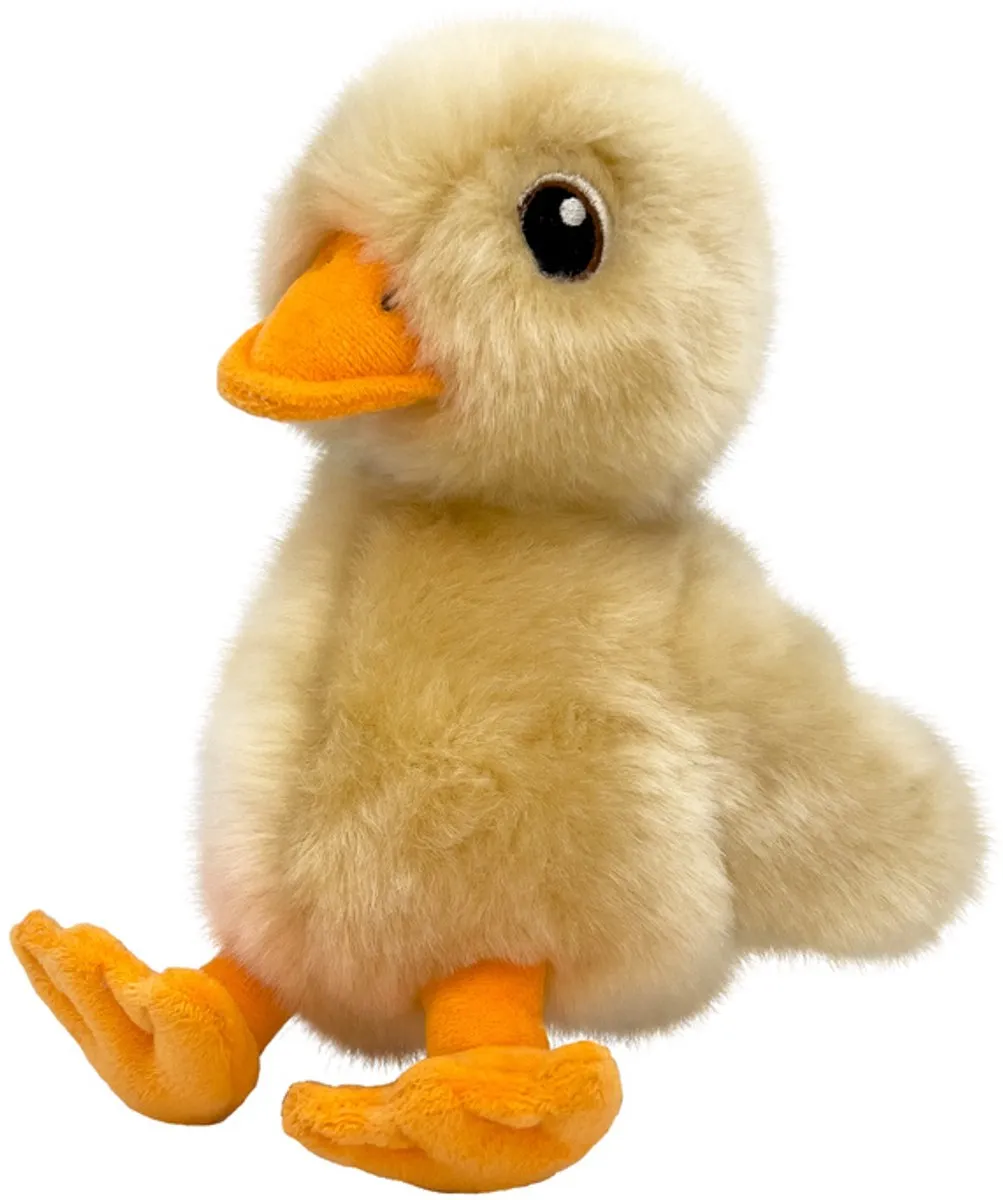 KONG Toughz Duck Hondenspeelgoed - Geel/Oranje