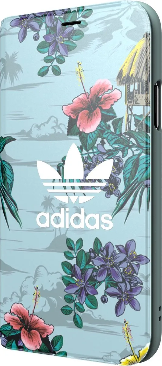 adidas OR Booklet Case Floral - iPhone X/Xs Grijs