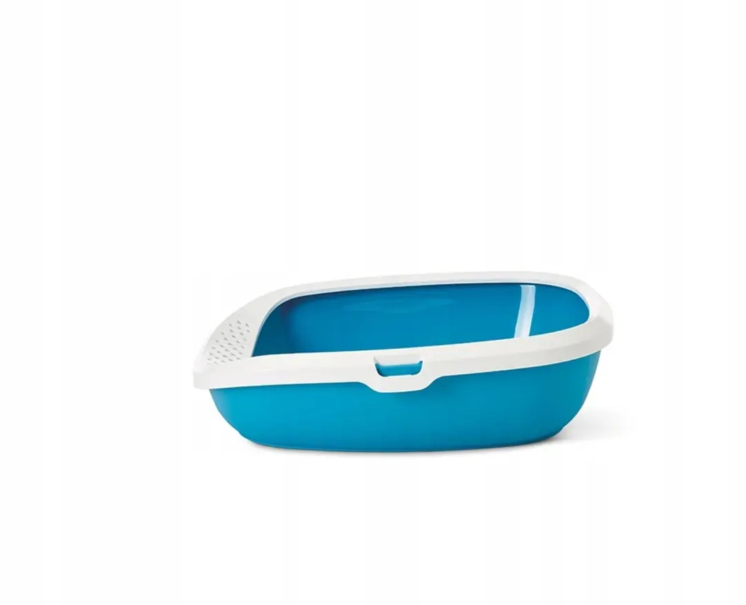 Savic Gizmo Kattenbak Medium Blauw/Wit