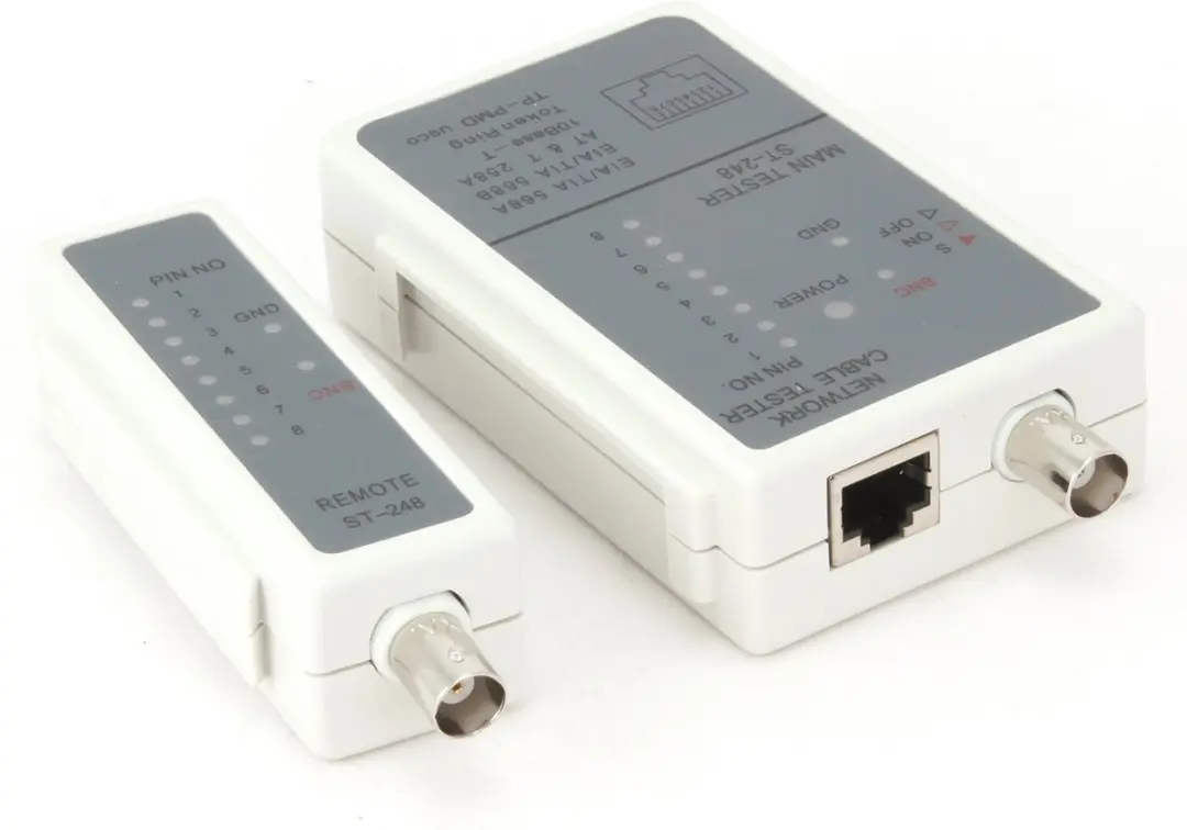 Gembird NCT-1 Kabeltester - RJ-45 & RG-58 - afbeelding 6 van 6