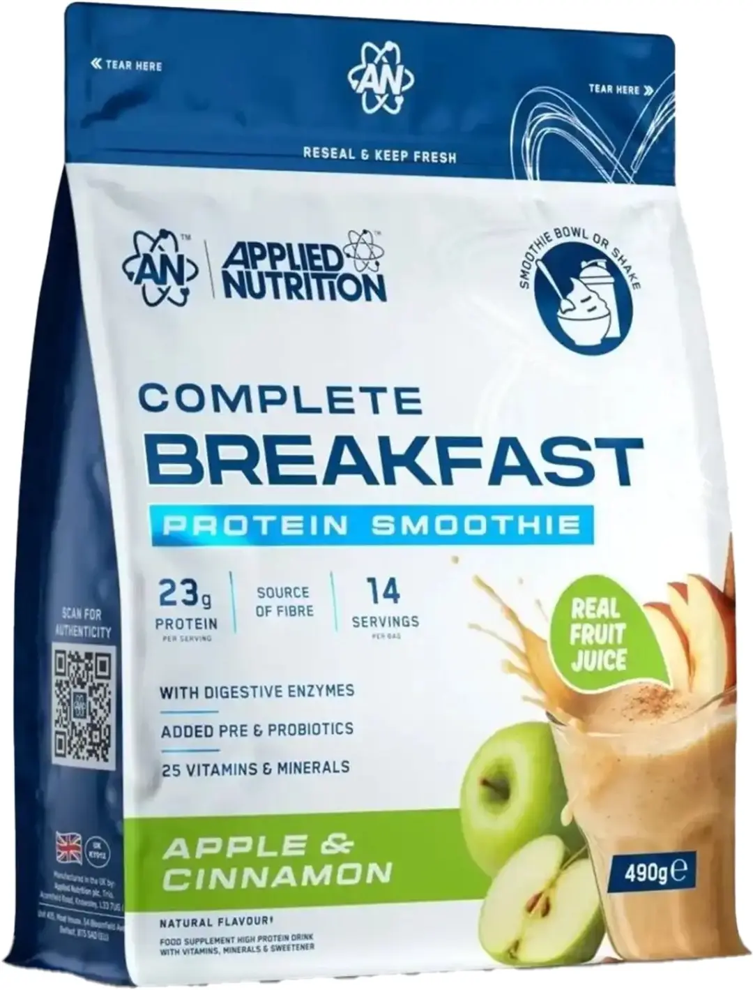Applied Nutrition Complete Breakfast Smoothie 490g