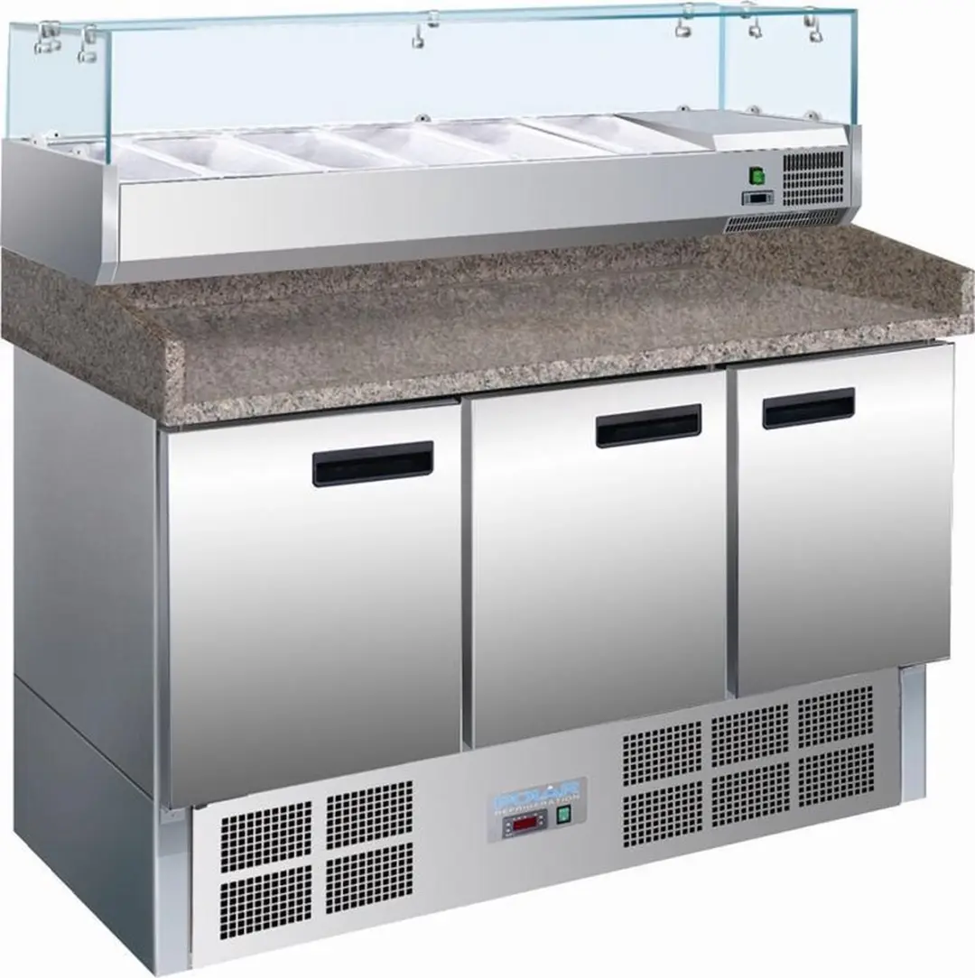 Polar G-serie koelvitrine 6x GN 1/4