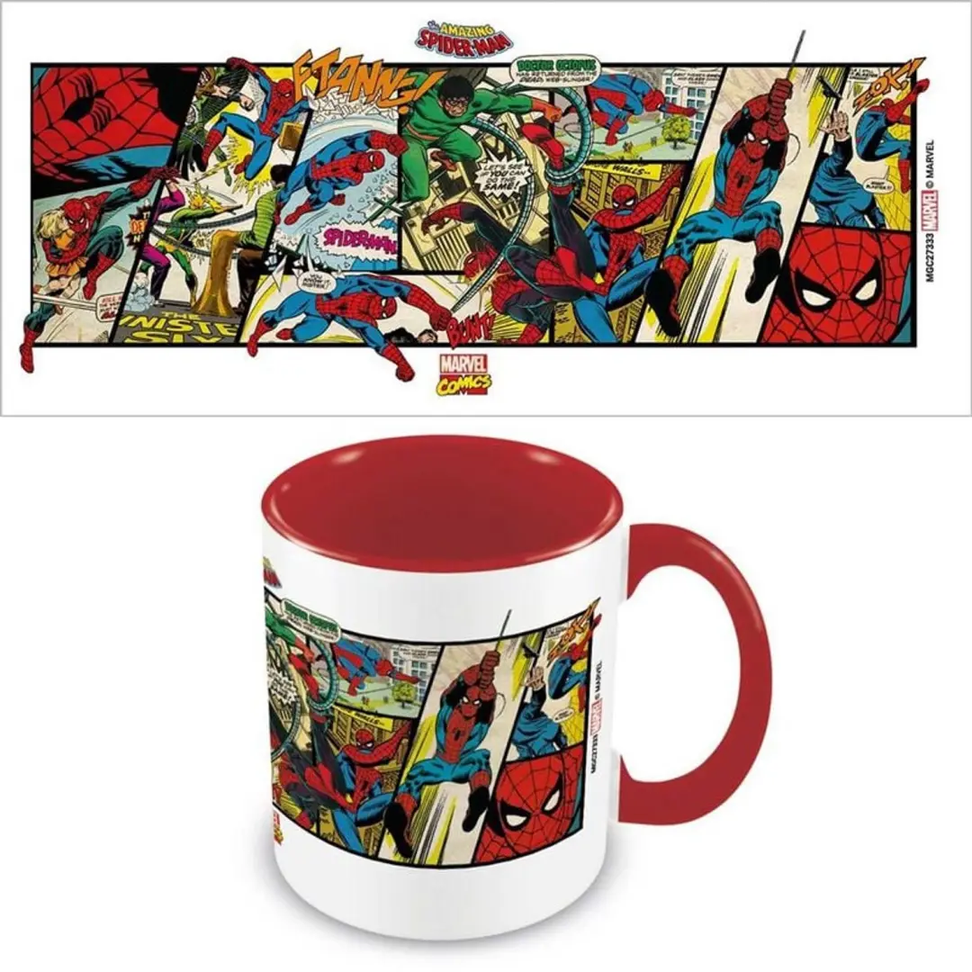 Marvel Comics Spider-Man Panels Kop
