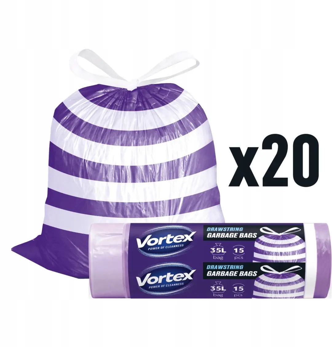 Vortex Afvalzakken 35L