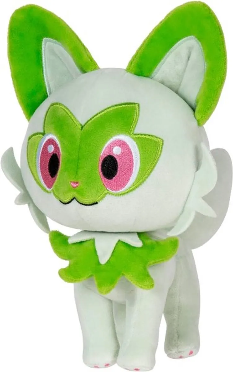 Pokémon Sprigatito Pluche Knuffel 20cm