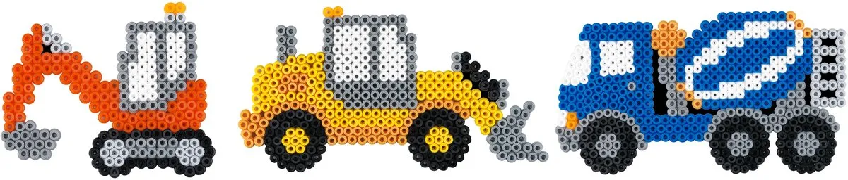 Hama 3143 Constructievoertuig - 4014 Stuks - 5 Kleuren