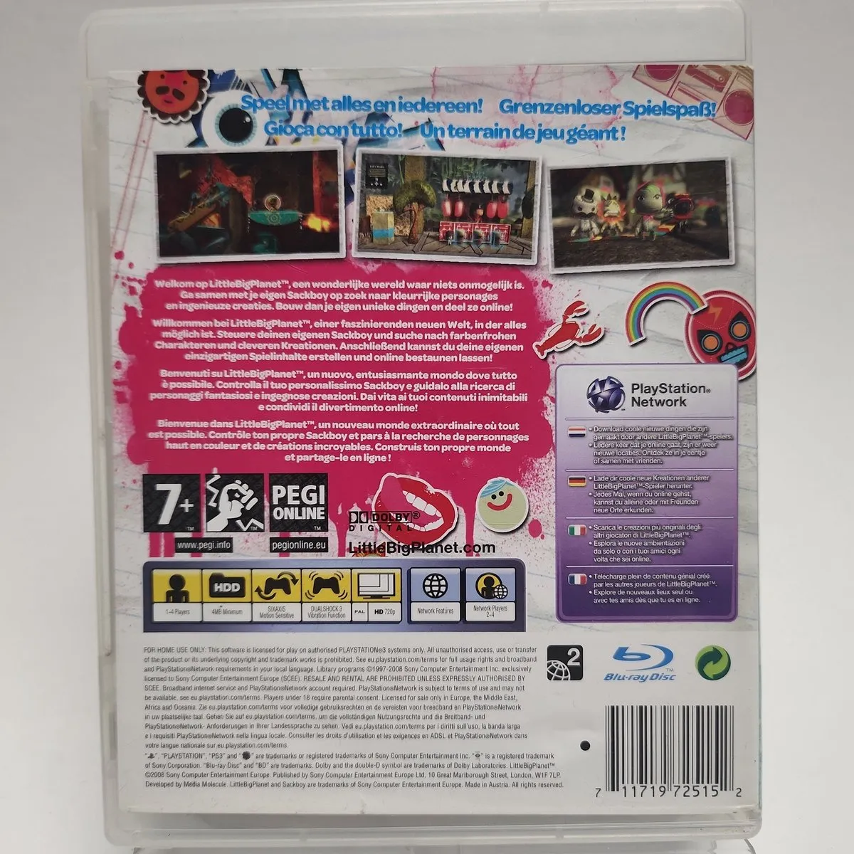 Sony PlayStation Little Big Planet Essentials Edition - PS3