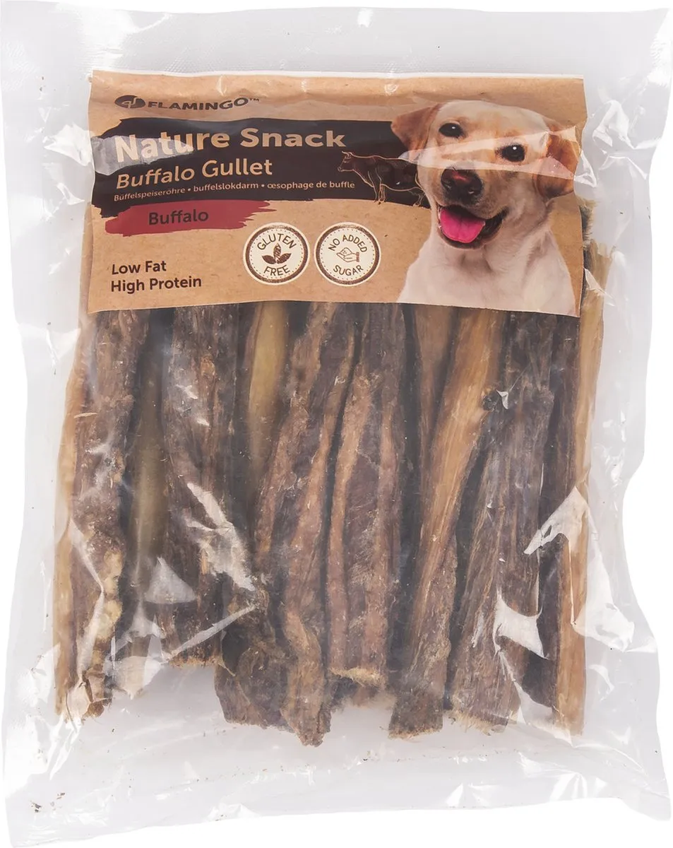Flamingo Nature Snack Slokdarm Rond 150g - afbeelding 2 van 3