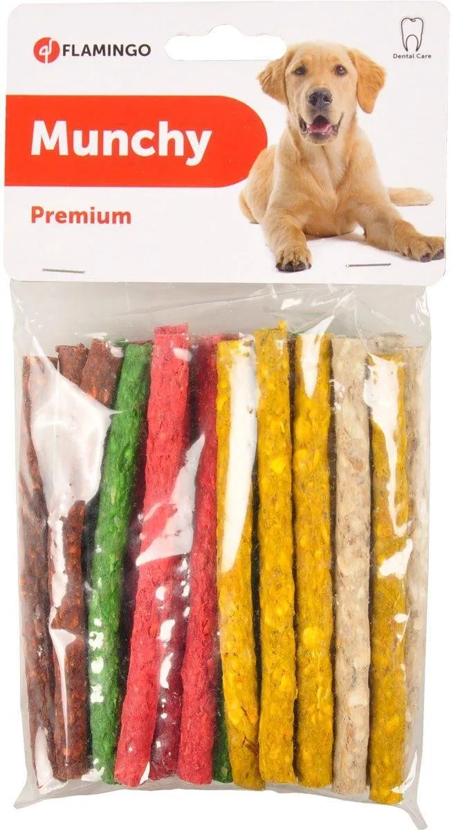 Flamingo Premium Munchy Sigaret Hondensnack 25 Stuks