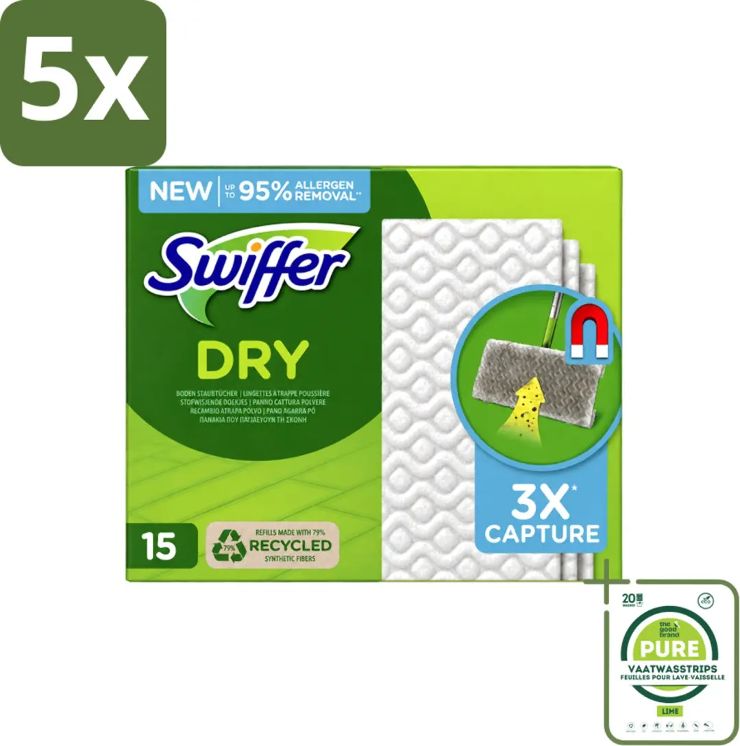 5 x Swiffer Dry