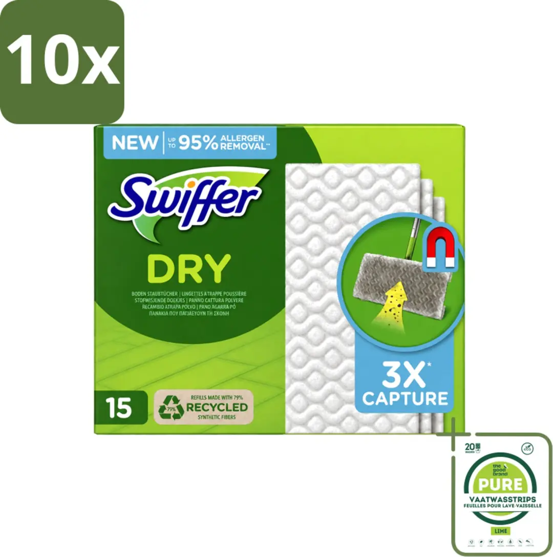 10 x Swiffer Dry