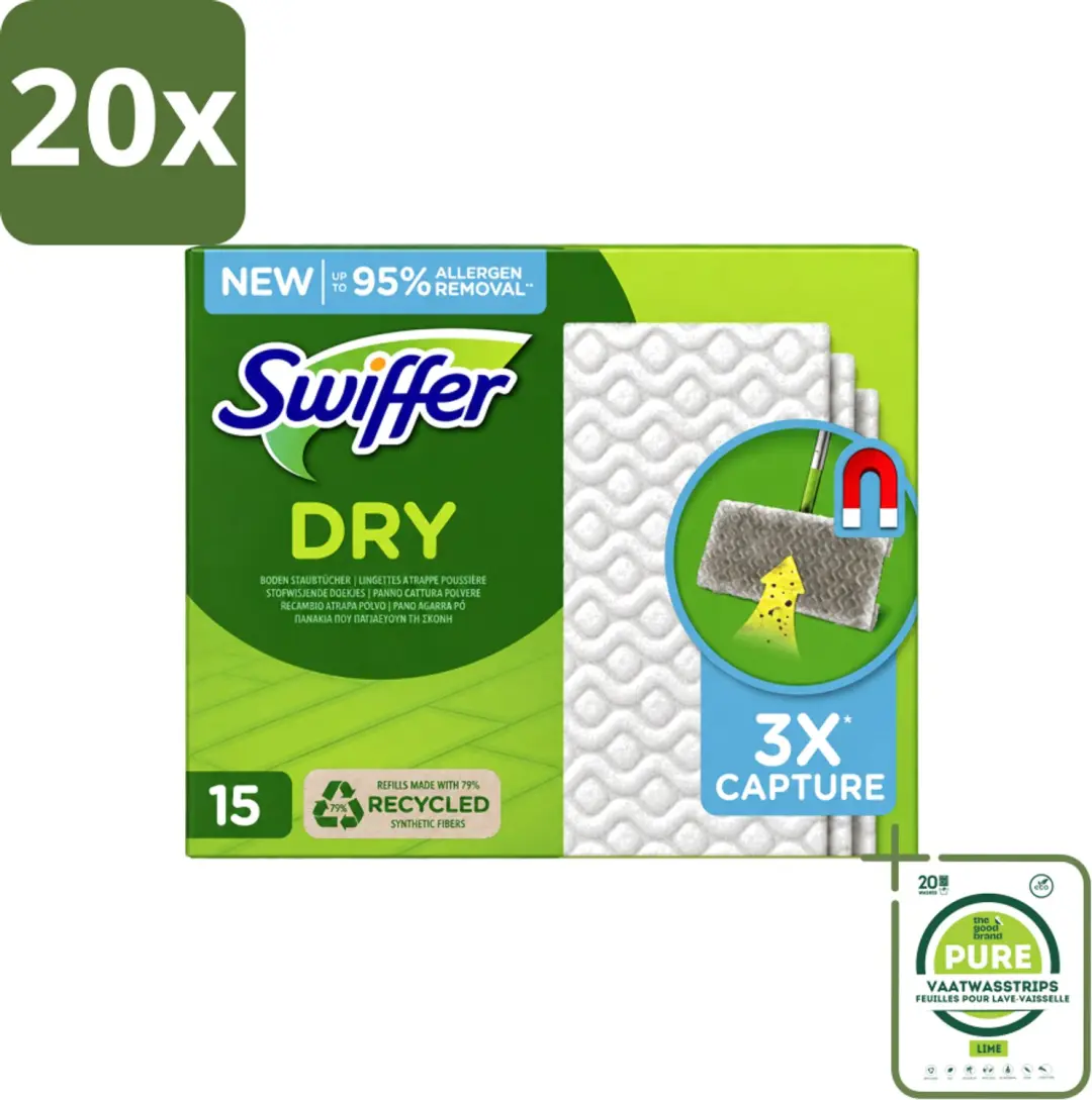 20 x Swiffer Dry