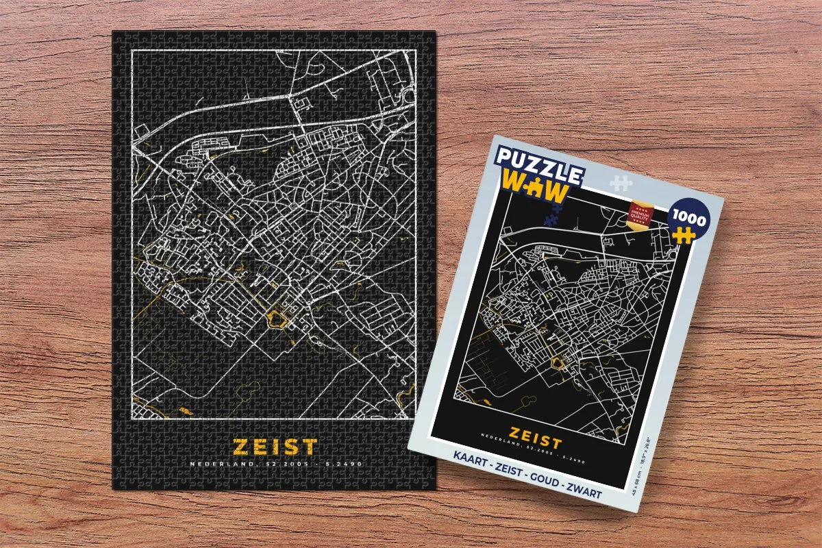 PuzzleWow Zeist Legpuzzel 1000 Stuks - Multicolor