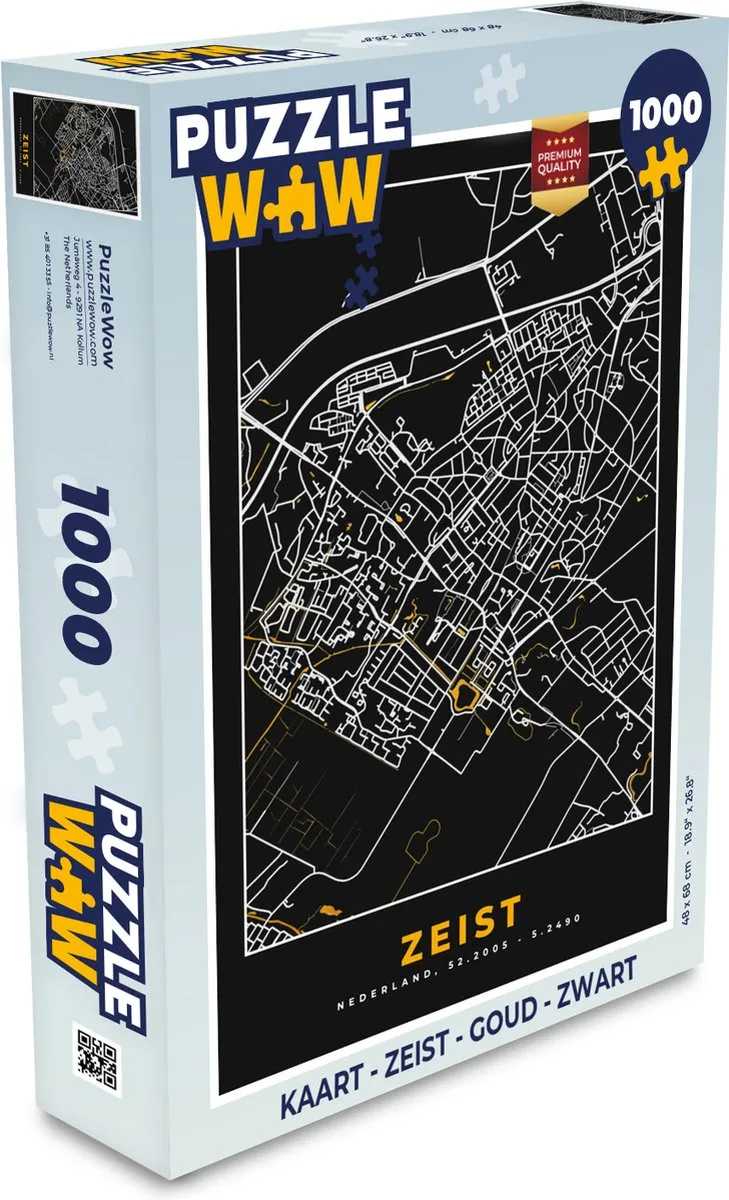 PuzzleWow Zeist Legpuzzel 1000 Stuks