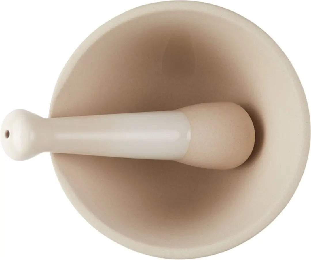 Le Creuset Meringue Vijzel met Stamper 12cm - Wit - afbeelding 5 van 5