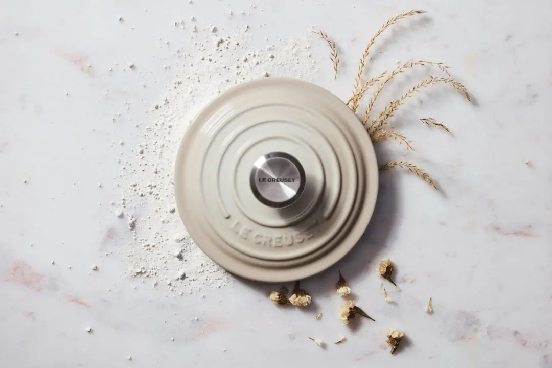 Le Creuset Meringue Vijzel met Stamper 12cm - Wit - afbeelding 3 van 5