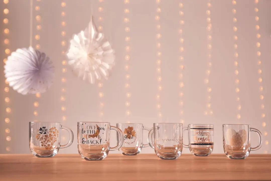 Leonardo Emozione Bloemenhart Glas 400ml - afbeelding 6 van 6