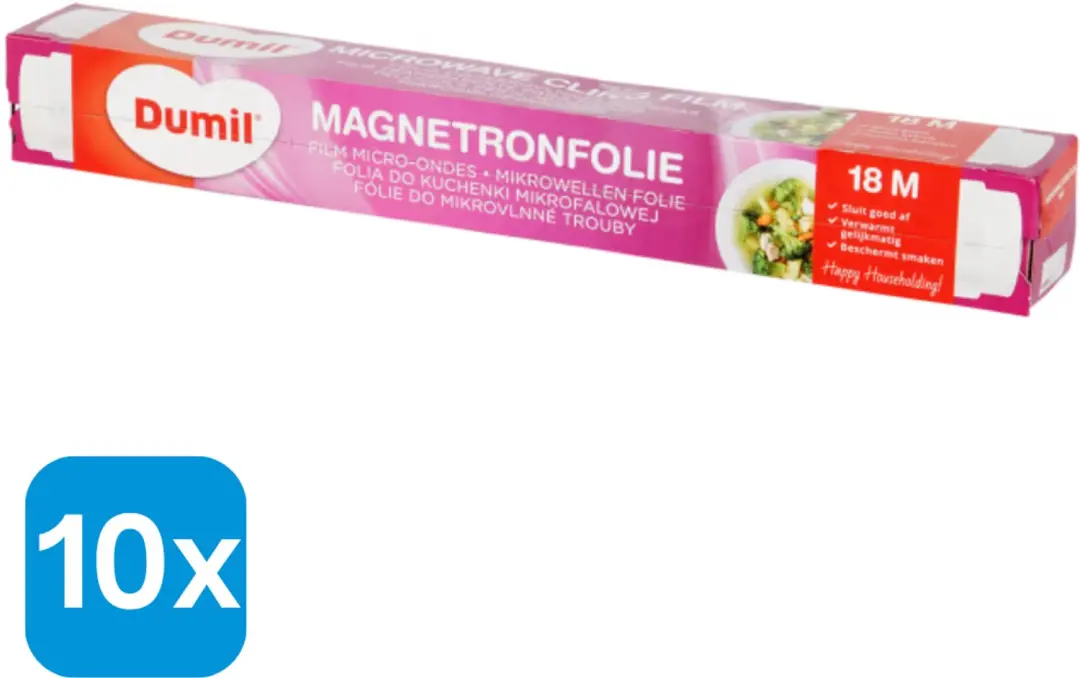 10x Dumil magnetronfolie 18 meter