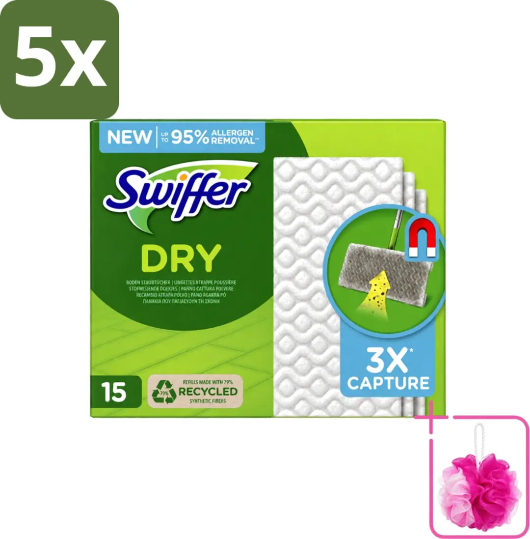 5 x Swiffer Dry