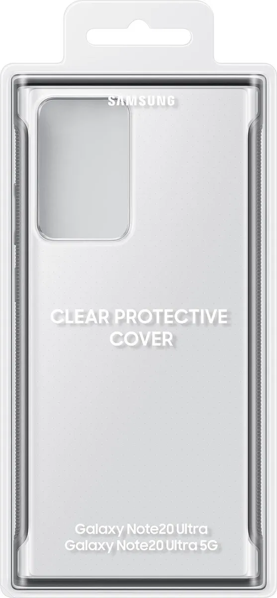 Samsung Galaxy Note 20 Ultra Clear Hoesje EF-GN985CBEGEU - Zwart
