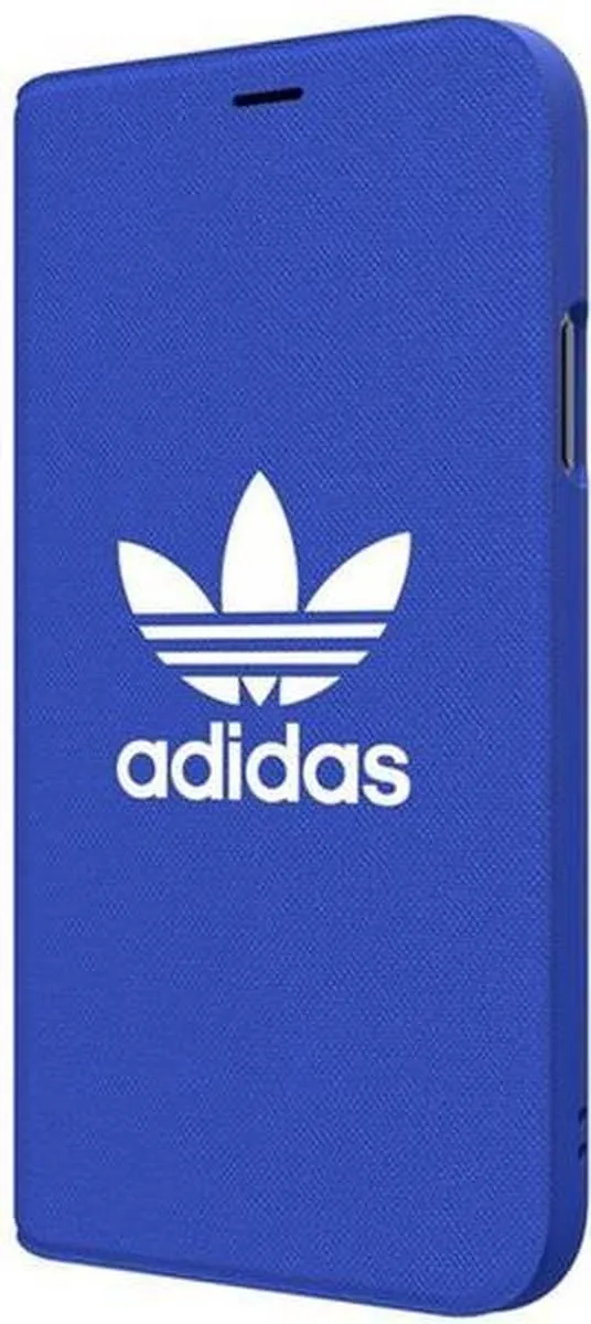 Adidas Bookcase Walletcase Hoesje iPhone X/XS - Blauw