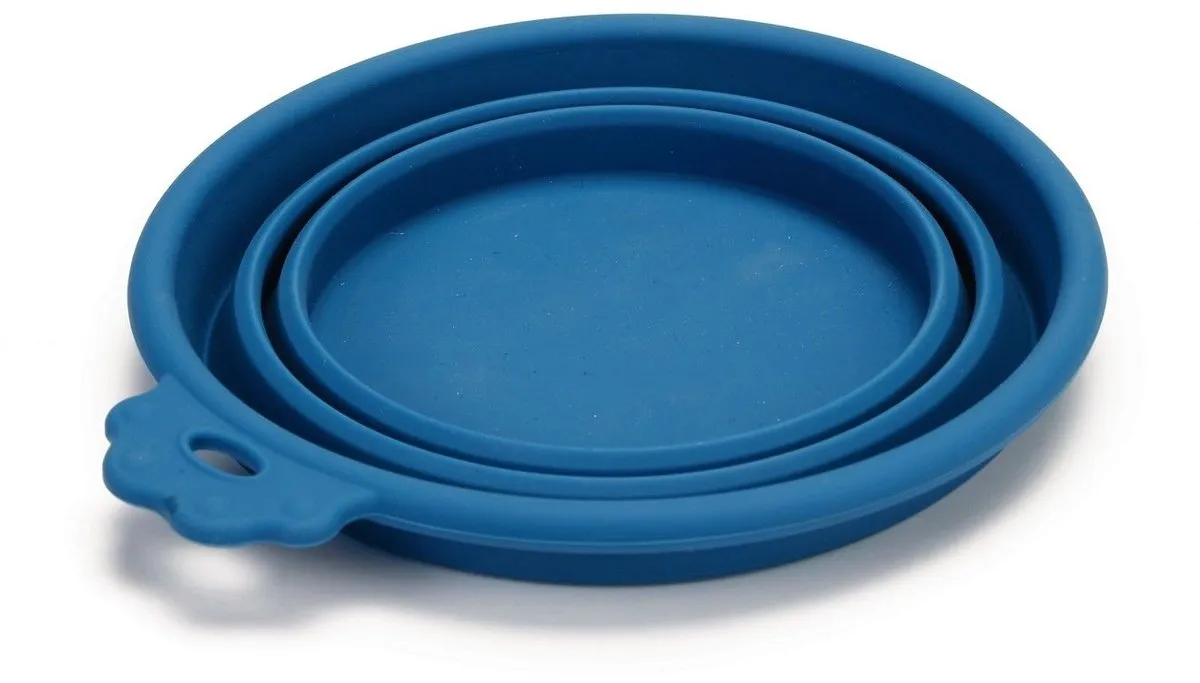 Beeztees Hondenvoerbak Inklapbaar 17x15cm - Blauw