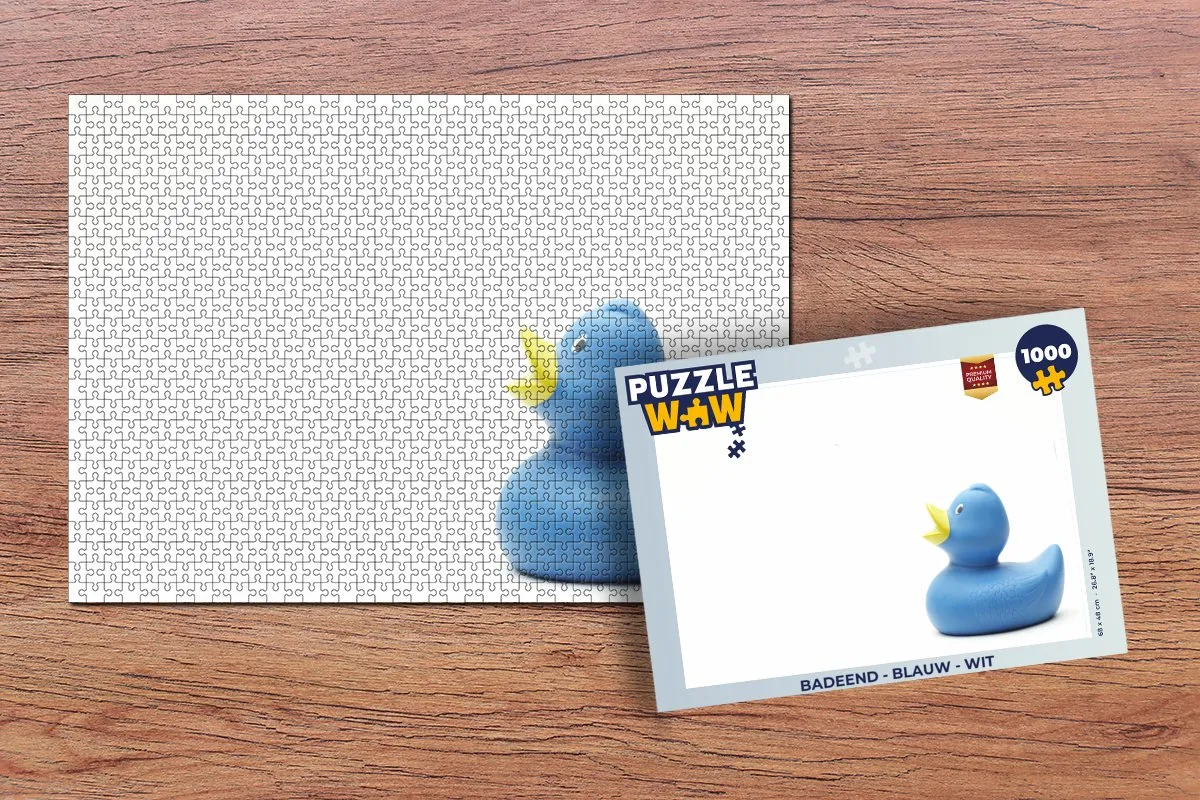 PuzzleWow Badeend Legpuzzel 1000 Stuks - Multicolor