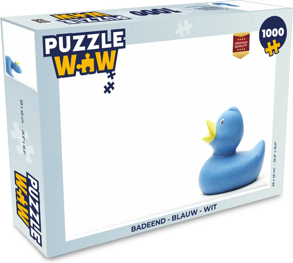 PuzzleWow Badeend Legpuzzel 1000 Stuks
