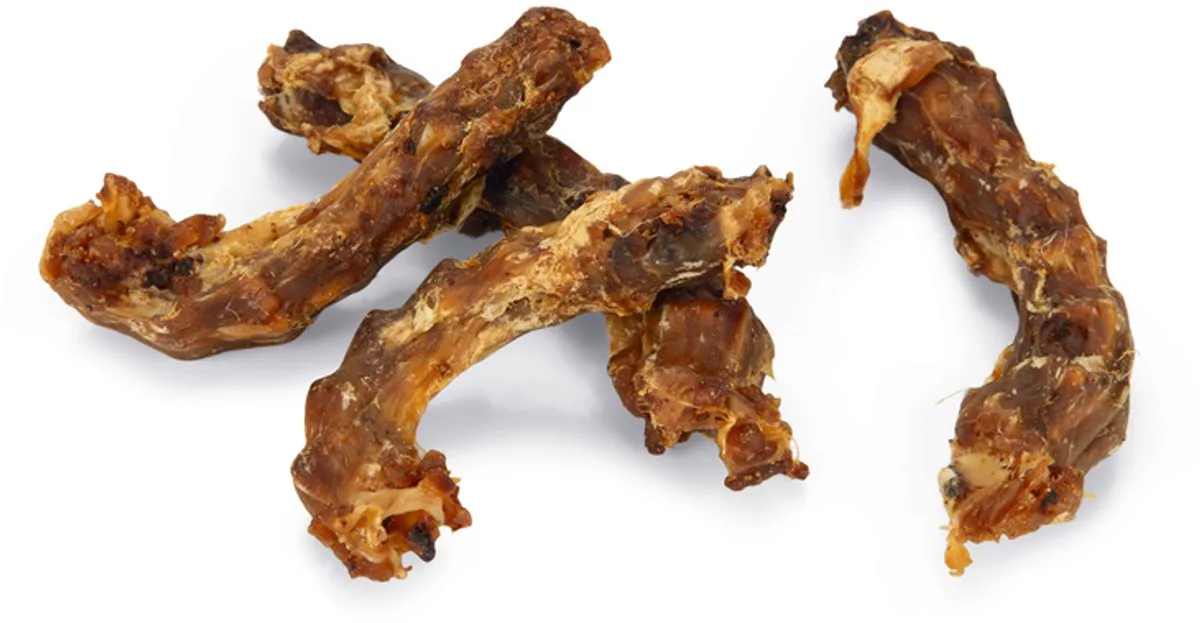 Beeztees Kippennekken Hondensnack 200g - 25 Stuks