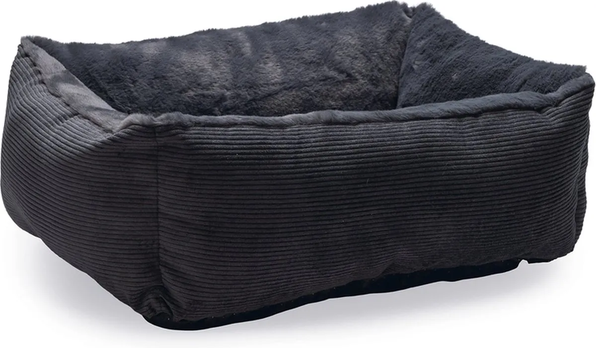 Beeztees Moza Kattenmand - Antraciet - 48x37x15cm
