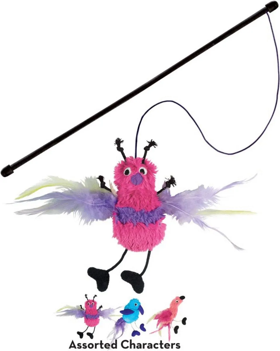 KONG Cat Feather Teaser - 48.3cm x 10.2cm
