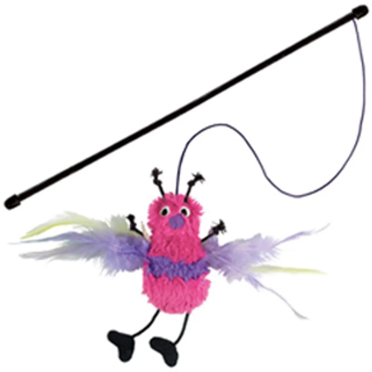 KONG Cat Feather Teaser - 48.3cm x 10.2cm - afbeelding 6 van 6