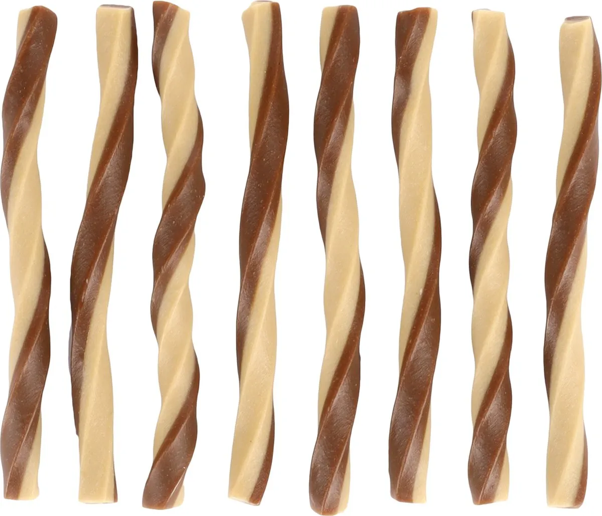 Flamingo Duetto Twist Sticks Hondensnack Lam & Rijst 85g