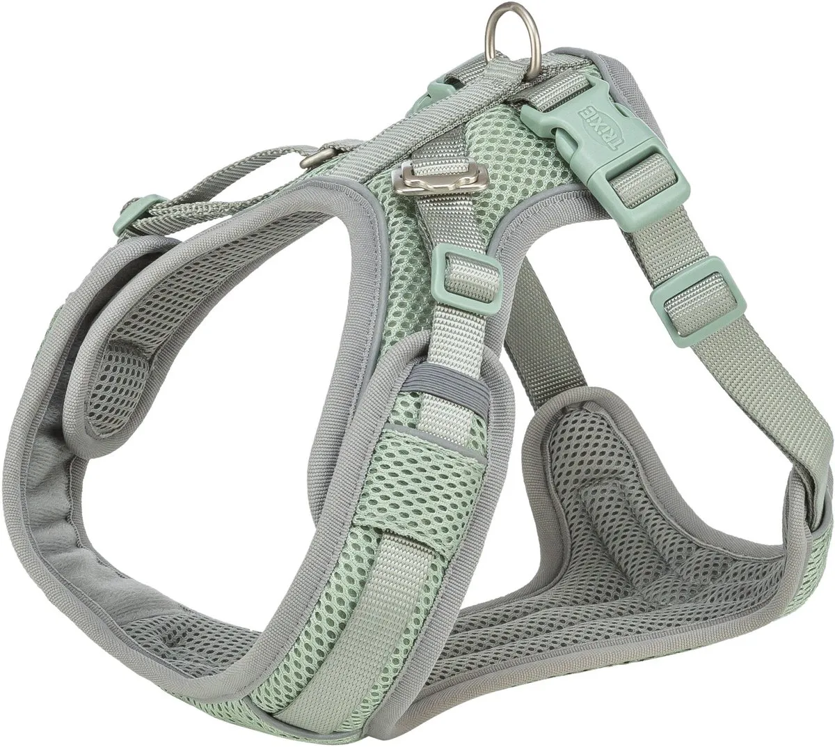 Trixie Premium Flexmesh Hondentuig XS - Saliegroen