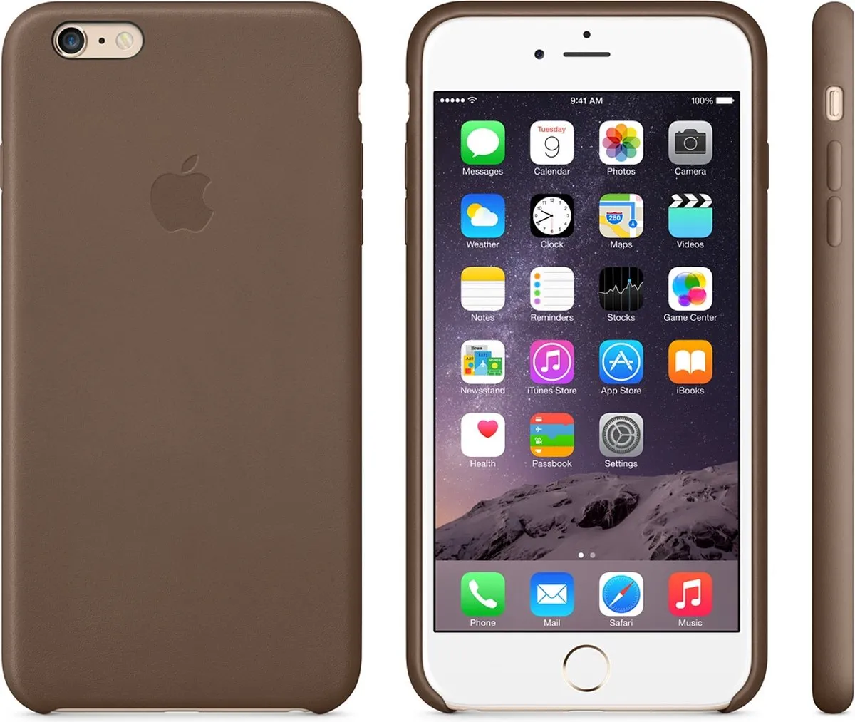 Apple Leren Hoesje iPhone 6/6S Plus MGQR2ZM/A