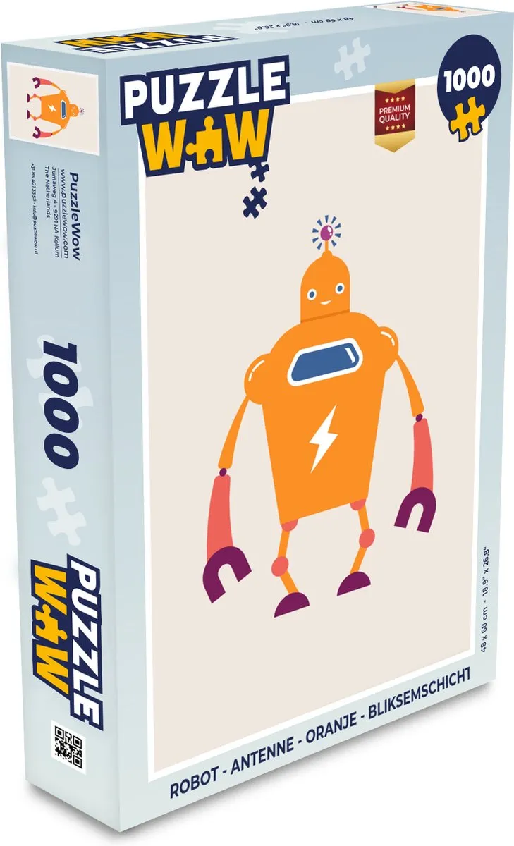 PuzzleWow Robot Antenne 1000 Stuks
