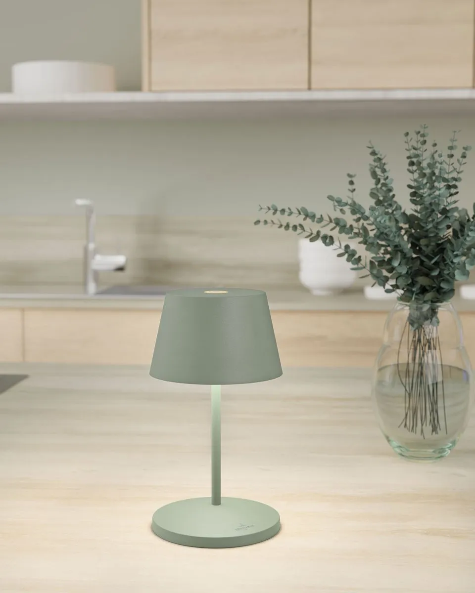 Villeroy & Boch Seoul 2.0 T LED Tafellamp - Olijfgroen - 2.2W