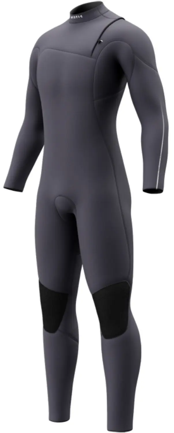 2026 Mystic Heren The One 4/3mm Ritssluiting-vrij Wetsuit
