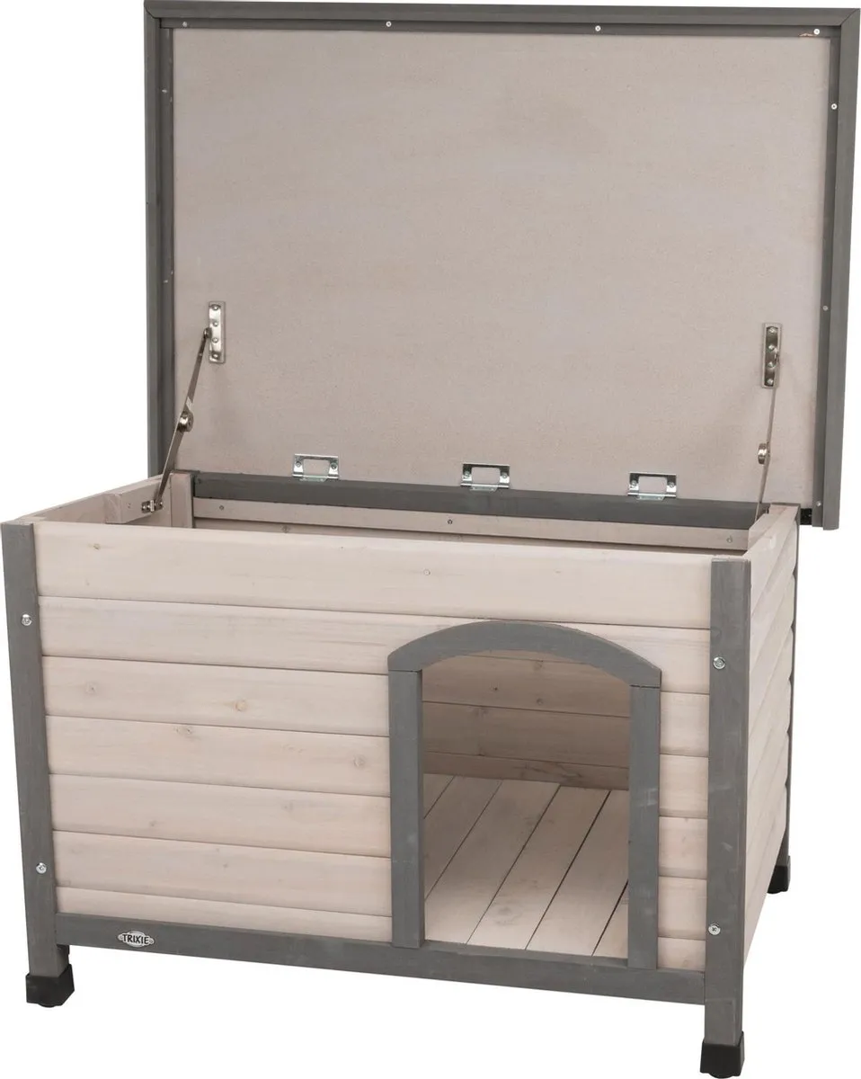 Trixie Hondenhok Classic Grijs 116x82x79cm
