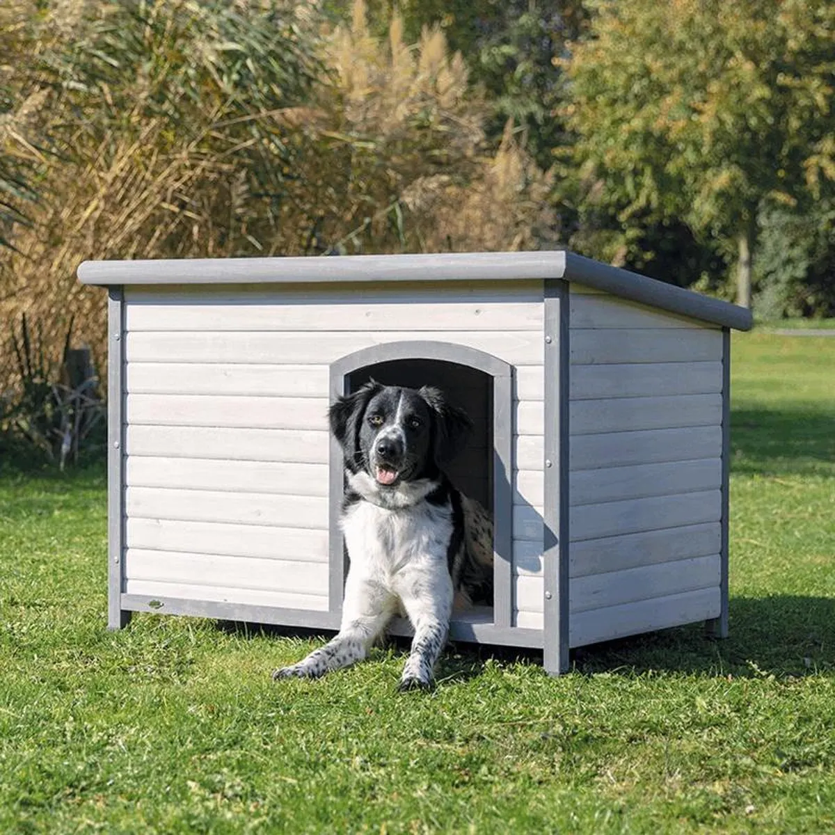 Trixie Hondenhok Classic Grijs 116x82x79cm - afbeelding 6 van 6