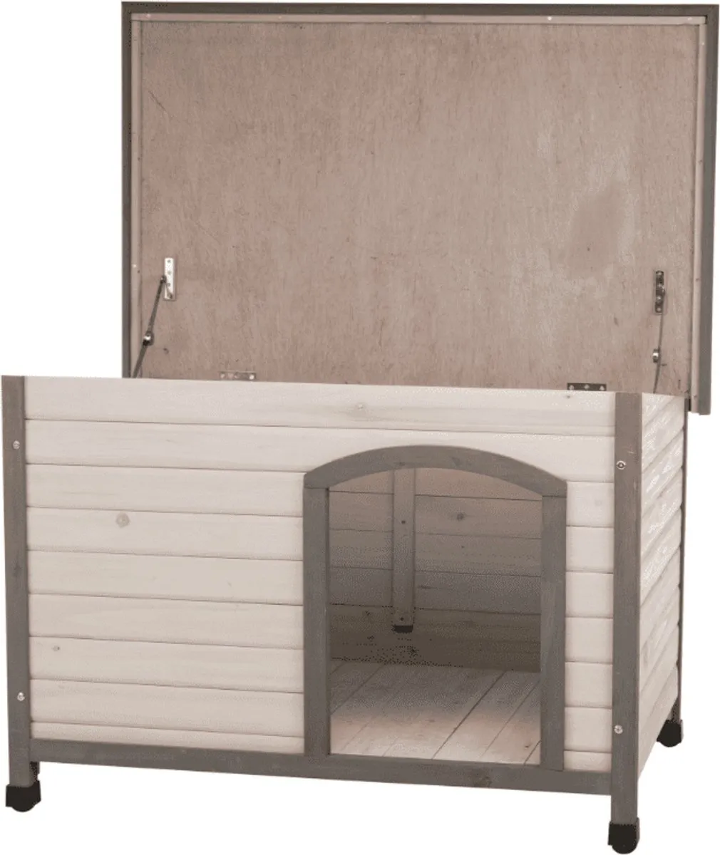 Trixie Hondenhok Classic Grijs 116x82x79cm