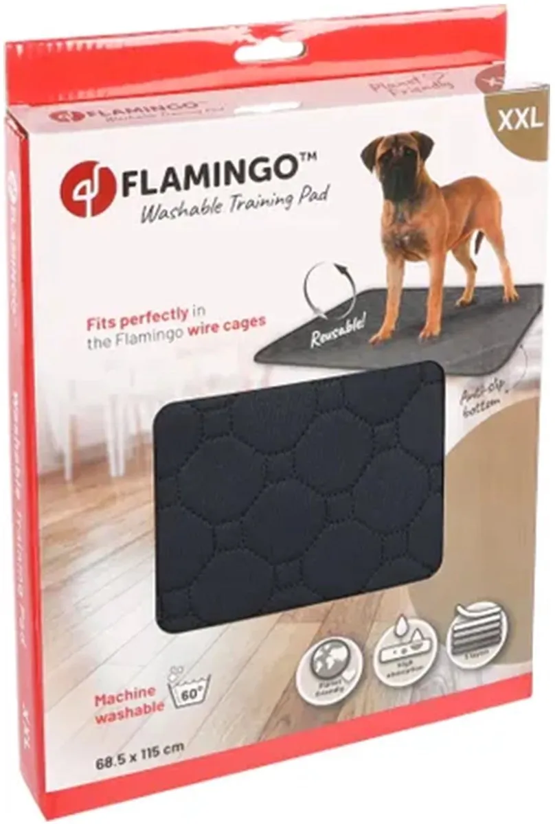 Flamingo Patsy Zindelijkheidspad XL Grijs