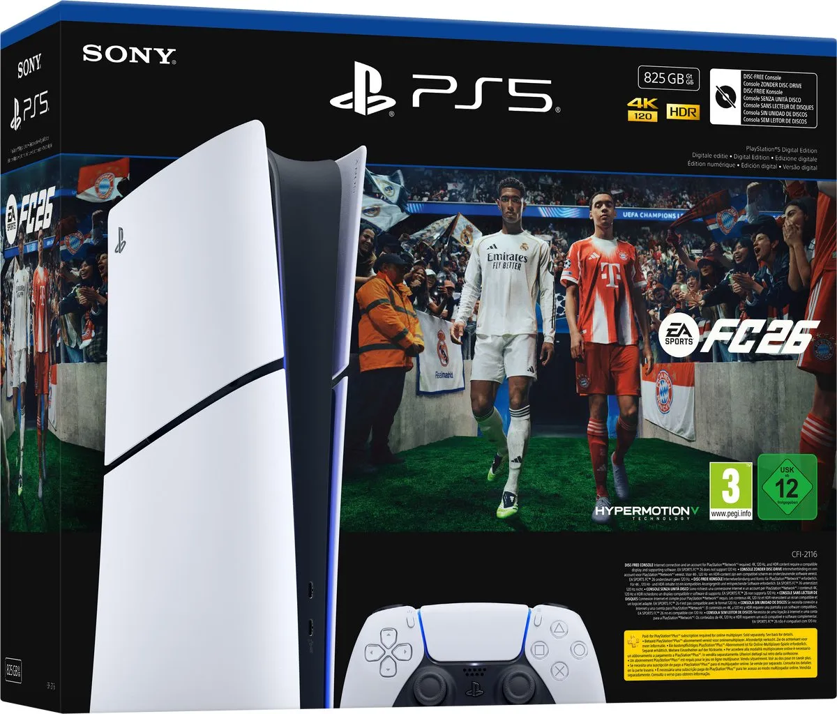 PlayStation 5 Digital Edition - 825 GB – EA SPORTS FC 26 bundel