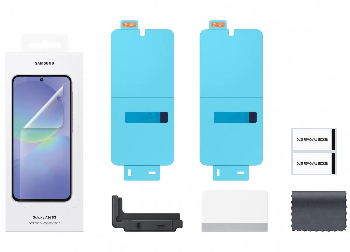 Samsung Galaxy A36 Screenprotector - 2 Stuks - Transparant