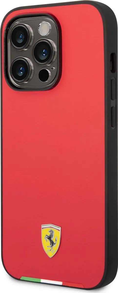 Ferrari iPhone 14 Pro Hoesje - Rood - MagSafe