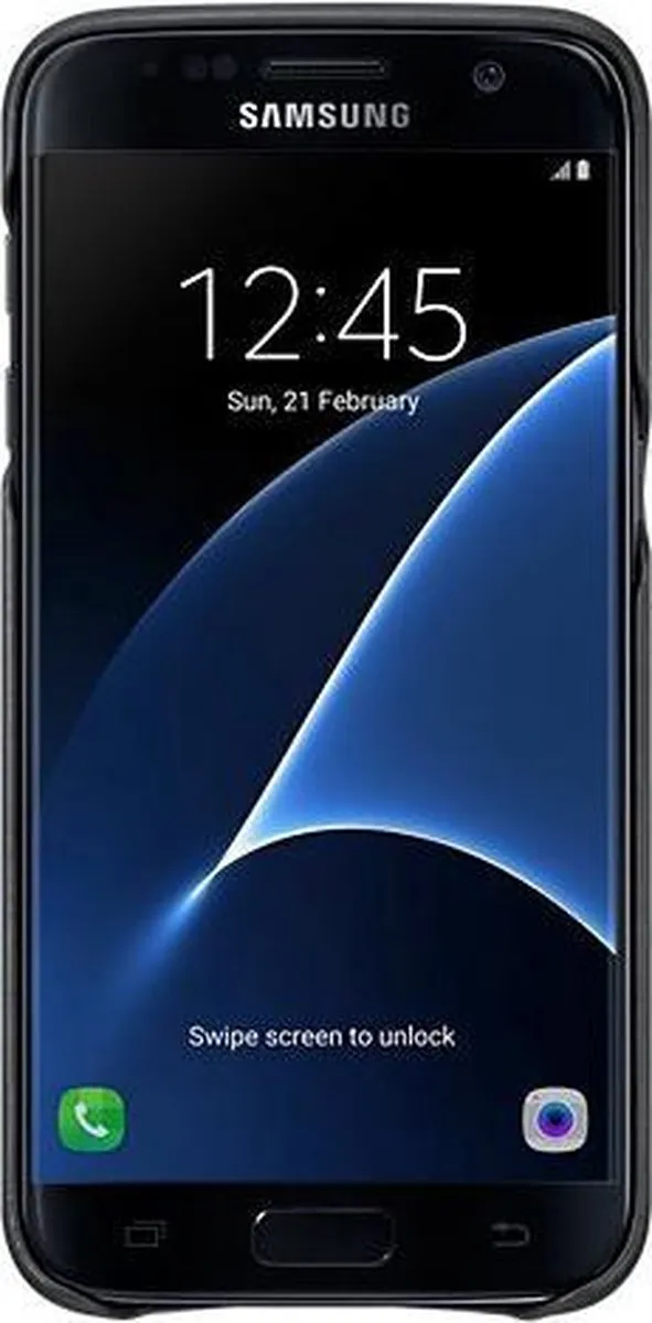 Samsung Lederen Hoesje G930 Galaxy S7 - Bruin - 3-45542