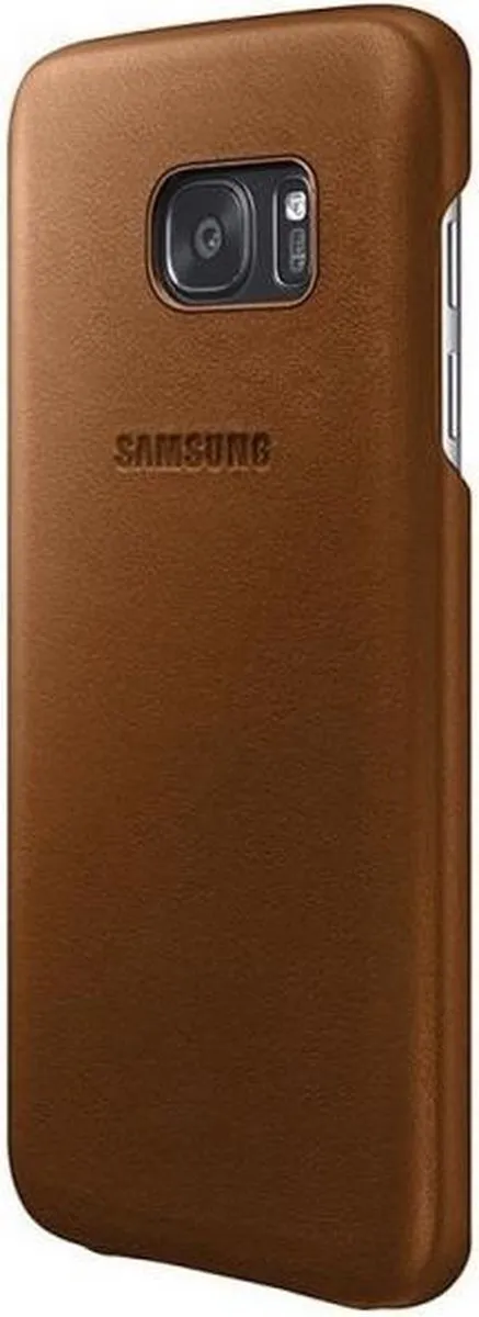 Samsung Lederen Hoesje G930 Galaxy S7 - Bruin - 3-45542