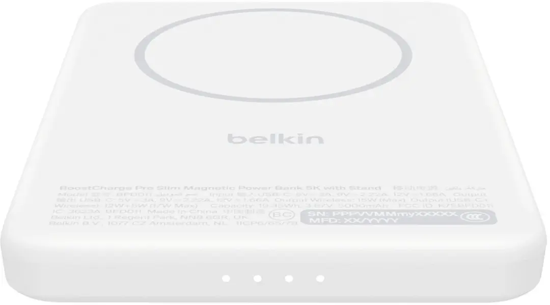 Belkin BPD011hqWH Powerbank 5000mAh - Wit - afbeelding 2 van 6