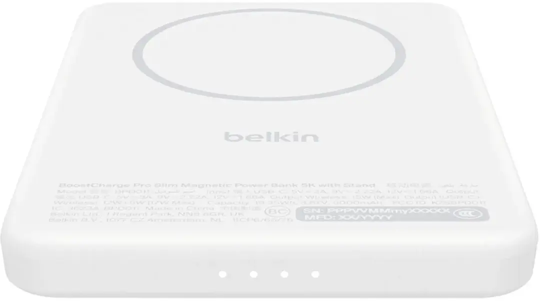 Belkin BPD011hqWH Powerbank 5000mAh - Wit - afbeelding 6 van 6